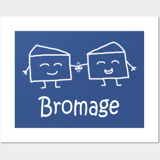 Bromage White Pocket Posters and Art